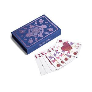 L'objet Haas Playing Card Set Of 2 Decks, Blue